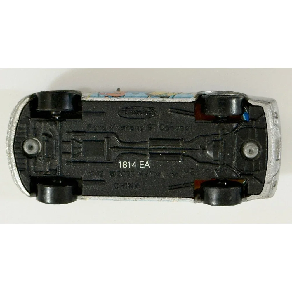 Matchbox‎ Ford Mustang GT Concept Kids 1:62 Silver SpongeBob SquarePants Patrick